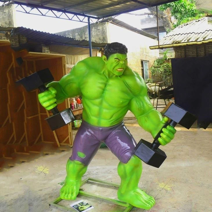 Life Size Fiberglass Cartoon Characters Statue For Sale